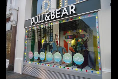Inditex's young fashion chain Pull & Bear